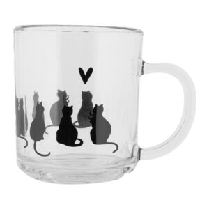 Theeglas katten