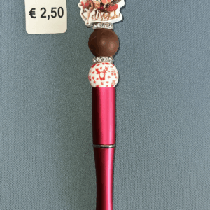 Kerst Kralenpen - Arrenslee (Rood)